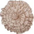 thumbnail image 3 of Nanshing Riley 7 Piece Glam Floral Comforter Set, Sand, King, 3 of 5