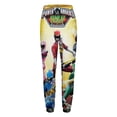 thumbnail image 3 of Power Rangers Women's Jogger Track Pants Print Drawstring Lounge Sweatpants Casual Trousers for Yoga, Workout 3XL, 3 of 7