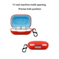 thumbnail image 4 of Fundas de silicona para auriculares anticaída para Skullcandy Push Active funda de caja de auriculares inalámbricos con funda protectora de carga de gancho, 4 of 7