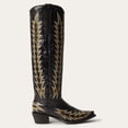 thumbnail image 2 of Women's Stetson Sarah Leather Boots Handcrafted Black, 2 of 8