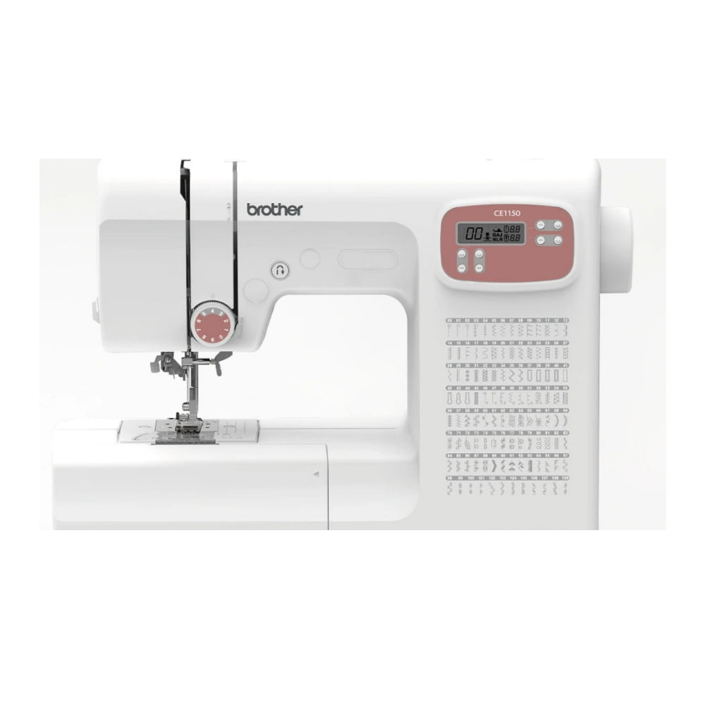 Restored Brother CE1150 Computerized Sewing and Quilting Machine with Easy Stitch Selector, LCD Display, Advanced Needle Threader, and Drop-in Top Bobbin (Refurbished)
