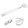 thumbnail image 3 of Unique Bargains Scissor Tong,  62cm Stainless Steel Grabber Garbage Picker Charcoal Pick Up Tool, 3 of 5