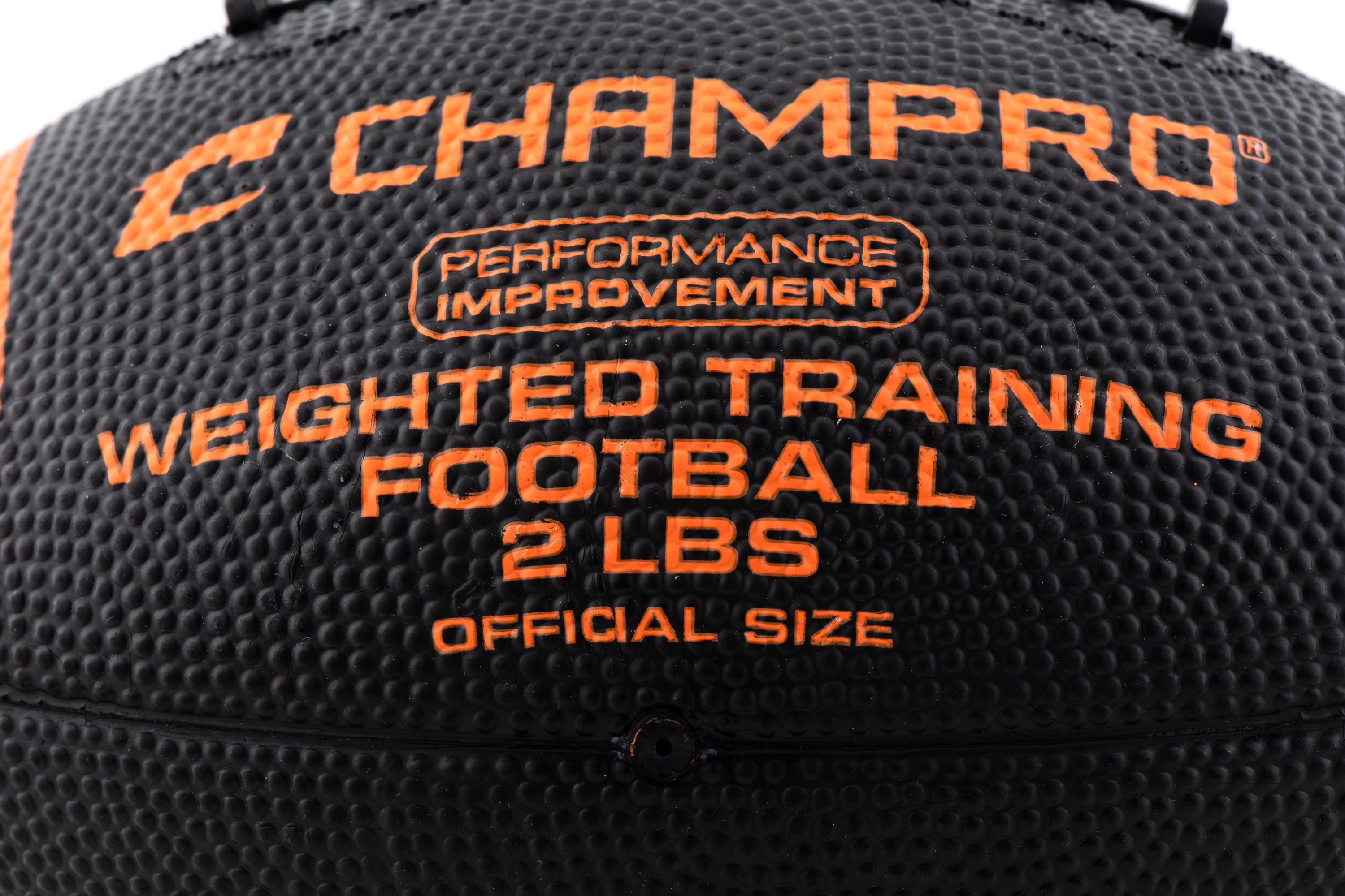 Champro Sports Weighted Rubber Football, Official Size