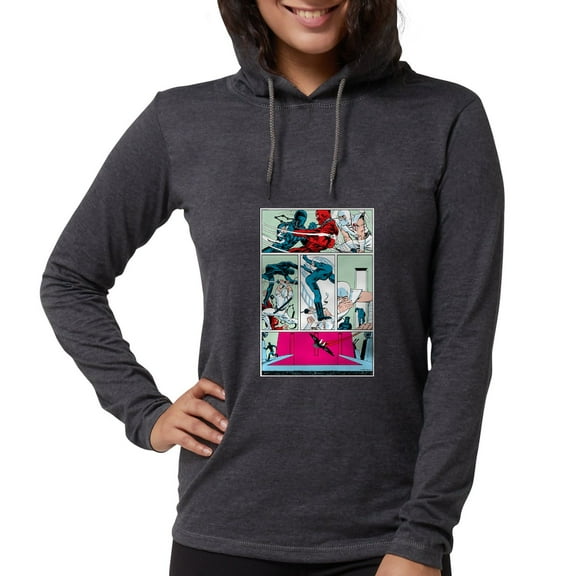 CafePress - G.I. Joe Snake Eyes Vs. Storm - Womens Hooded Shirt