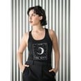 thumbnail image 2 of The Moon Card Racerback Tank Women -Smartprints Designs, Female Small, 2 of 4