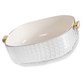 thumbnail image 1 of Bearachild Kitchen Colanders Bowl with Handle Sturdy Capacity Large for Cleaning  Organizadores de utensilios de cocina Blanco 33x25x11cm, 1 of 6
