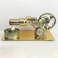 thumbnail image 2 of Hot Air Steam Stirling Engine Model Generator Motor Physic Steam Power Toy Chidren Science Toy, 2 of 5