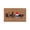 G, variant on Versatile Patriotic Pattern Design, Synthetic Entrance Rug, Easy Clean Floor Mat, Independence Day Doormat, 24 Inch Pad for Entryway and Household