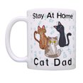 thumbnail image 2 of ThisWear Cat Themed Gifts Stay At Home Cat Dad Mug Cat Cup Cat Related Gifts Cat Coffee Mug Dad, 2 of 4