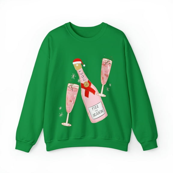 Fizz the Season Ugly Christmas Sweatshirt