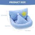 thumbnail image 2 of Cama de planeador de azúcar conejillo de indias hámster nido de peluche hámster peluche escondite juguete de planeador de azúcar, 2 of 6