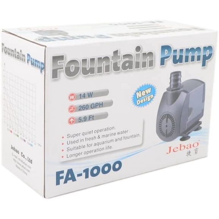 Jebao JGP-12000 Magnetic Drive Waterfall Fountain Pump | 3170gph