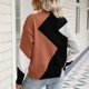thumbnail image 5 of Gibobby SuéTer Mujer Invierno Underlay Diamond Pullover Sweater Manga larga Cuello redondo High End Street Trendsetter Oversize Sweater(A,XG), 5 of 6