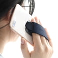 thumbnail image 3 of Phone Grip Sinjimoru Sinji Grip de silicona, color clementina, 3 of 7