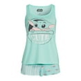 thumbnail image 5 of Star Wars the Child Women's and Women's Plus Shorty Pajama Set, 2-Piece, 5 of 5