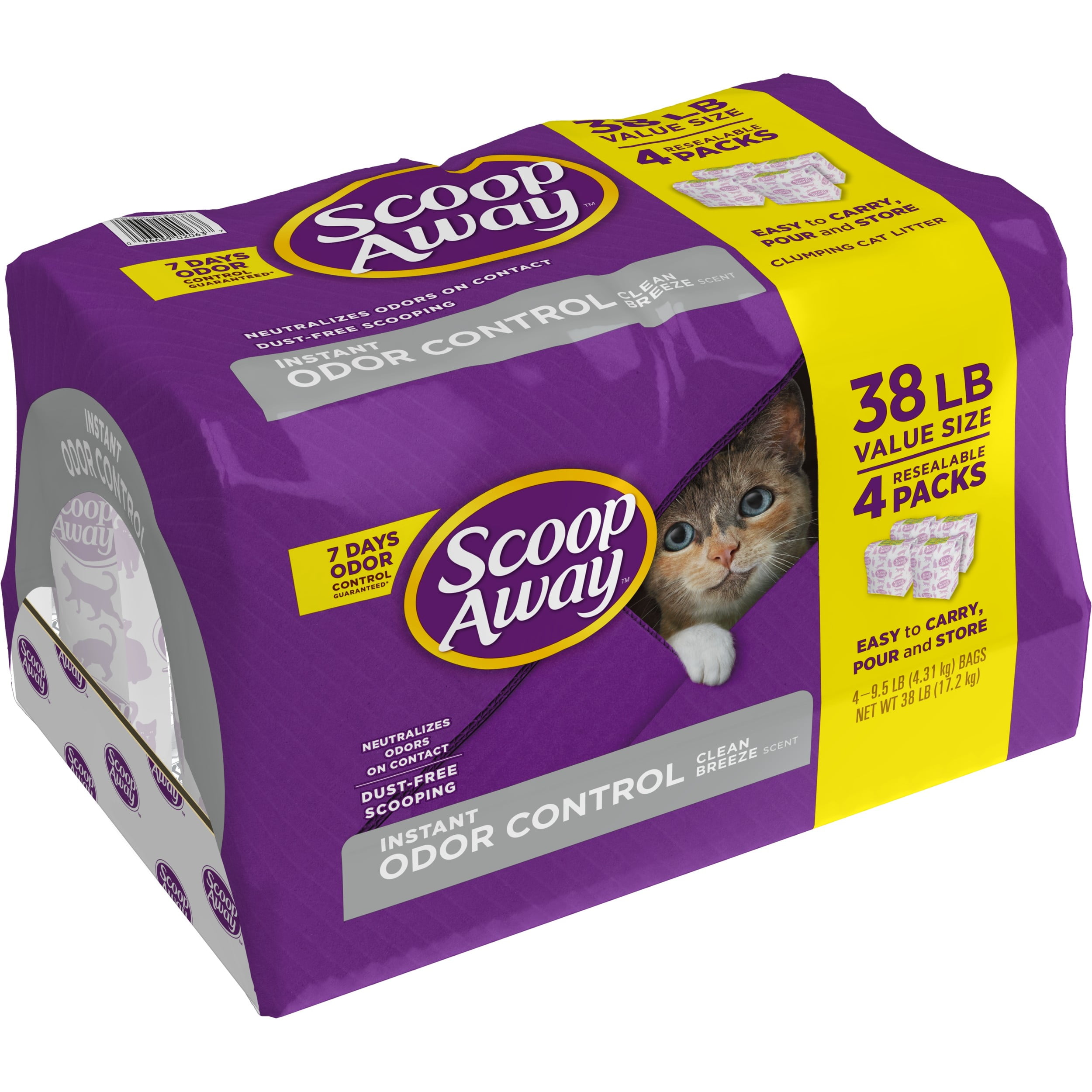 scoop away cat litter walmart