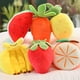 thumbnail image 2 of Muñecos de peluche de 20cm para niños, Serie de frutas, fresa, plátano, naranja, manzana, sandía, zanahoria, cereza, juguetes de peluche suaves, regalo, 2 of 3