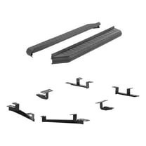 ARIES 2061014 AeroTread 5 x 70-Inch Black Stainless SUV Running Boards, Select Toyota Highlander