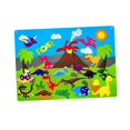 thumbnail image 4 of Tablero de fieltro ocupado, desarrollo sensorial, juguete educativo temprano, juego interactivo, percepción del Color, material didáctico para avión, Sol de dinosaurio, 4 of 8