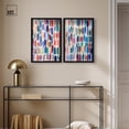 thumbnail image 3 of Dynamic Brushstroke Duo Shadowbox Print Colorful Wall Decor by Art Remedy, Black Frame, 16 x 24, 3 of 6