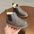 thumbnail image 5 of Little Girls Boys Short Boots Soft Sole Anti-Slip Walking Shoes, 5 of 8