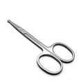 thumbnail image 3 of Tijeras para el vello facial, tijeras de acero inoxidable para la nariz, barba, bigote, bigote, cejas, recortador para hombres y mujeres JAMW Sencillez, 3 of 5