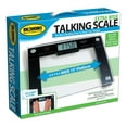 thumbnail image 3 of Luwei JB5824 Extra Wide Talking Scale-Visual & Voice Display Scale- Pounds Max-Tamper Glass-Extra Wide Width-Large LCD Display-Tap On & Off Auto Function, 3 of 3
