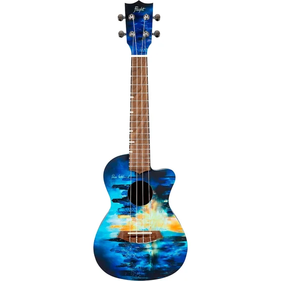 Flight AUC Elise Ecklund Signature Concert Ukulele City