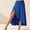 Dark Blue(New), variant on Half Skirt for Women Fashionable Casual Solid-Color High-Waisted Slit Asymmetrical Ruffled Lightweight Loose Comfortable Flowing Midi Skirt