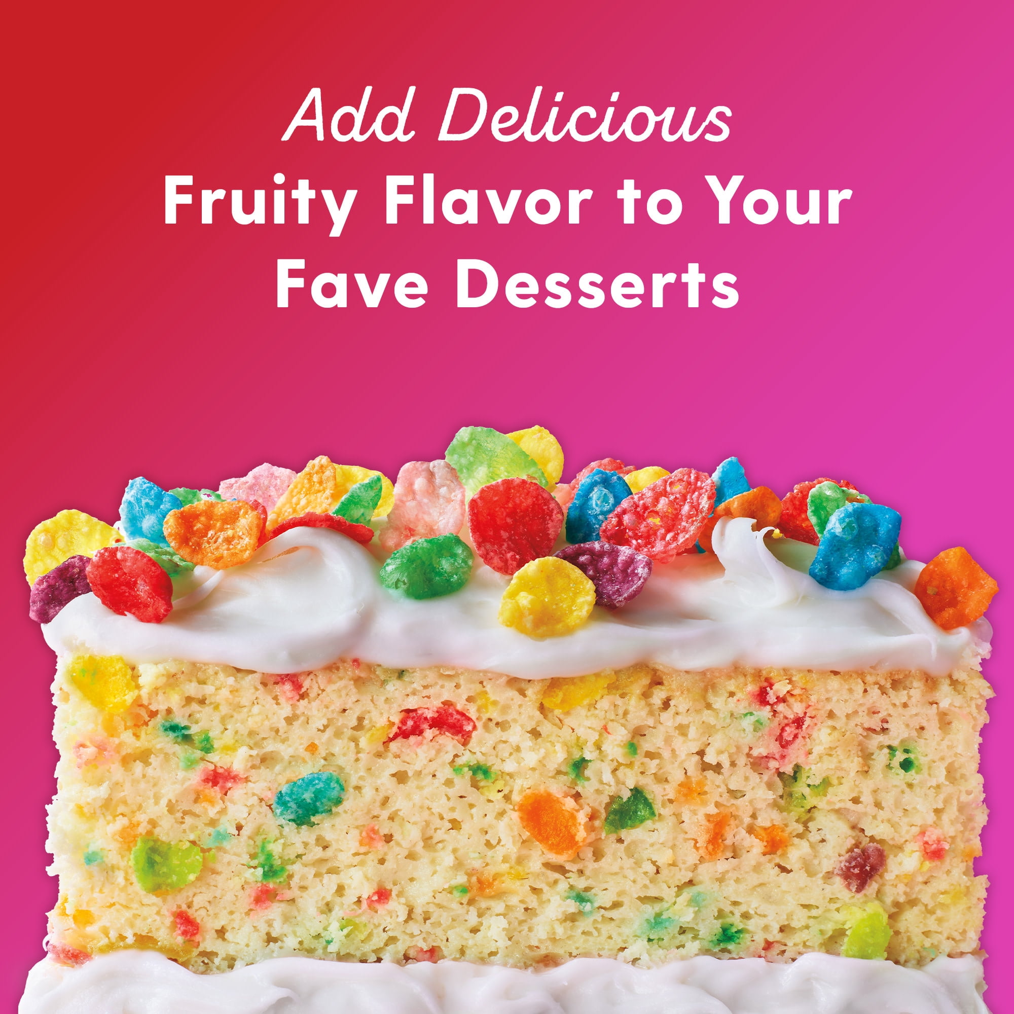 Duncan Hines EPIC Fruity Pebbles Flavored Frosting, 14 oz Can