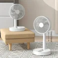 thumbnail image 2 of Ventilador Portátil Plegable 41 cm Recargable USB tipo C, Silencioso 4 Velocidades Ajustable Para Escritorio Hogar Oficina Camping Exterior, 2 of 11