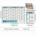 thumbnail image 2 of Hometravel 2026 Jumbo Wall Calendar with Stickers, 12 Month Yearly Planner for Home Office, Large Square Grid Design for Scheduling, Important Dates, Gift Idea, 2 of 9