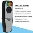 thumbnail image 1 of Langgg Electromagnetic Field Tester 0-20 Milligauss Detecting Meter Light Indicator Gauge Battery Powered Detector Hunting Equipment Blue, 1 of 8