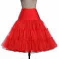 thumbnail image 3 of Petticoat Underskirt Women Retro Vintage Skirt Dress Crinoline Petticoat Rockabilly Underskirt for Wedding_c*, 3 of 4
