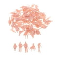 thumbnail image 3 of Esquirla 60pcs 1/87 Figurines Miniatures Modèle de Personnes pour Accessoires de Modèle de Table à Sable Parties, 3 of 8