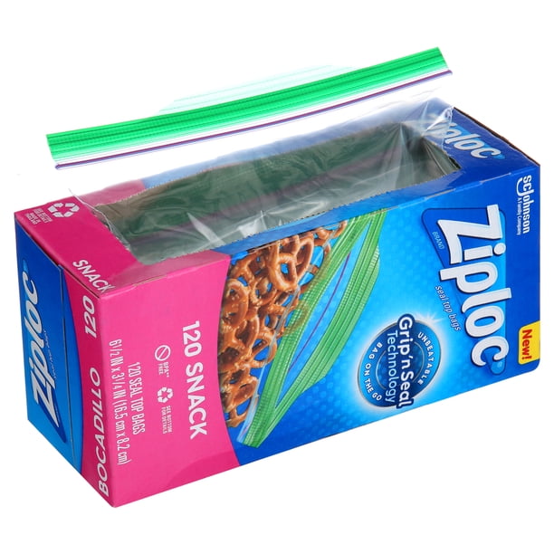 Ziploc Variety Pack - Transparent zip bags for ecommerce - Walmart
