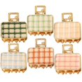 thumbnail image 1 of Pince à Cheveux en Métal: 6PCS Plaid Carré Rond Pince à Cheveux Pince à Mâchoire Accessoire Cheveux, 1 of 9