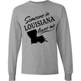 thumbnail image 3 of Inktastic Someone in Louisiana Loves Me Long Sleeve T-Shirt, 3 of 5