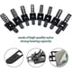 thumbnail image 4 of 100 Pieces Desk Wire Organizer, Adhesive Cord Clips Cable Management Cord Keeper, 4 of 4