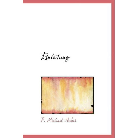 Einleitung (Hardcover)