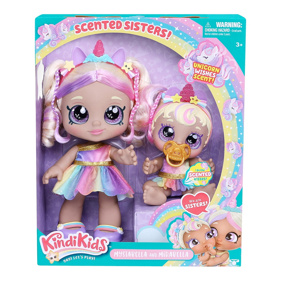 Kindi Kids Mystabella Sisters Doll Set