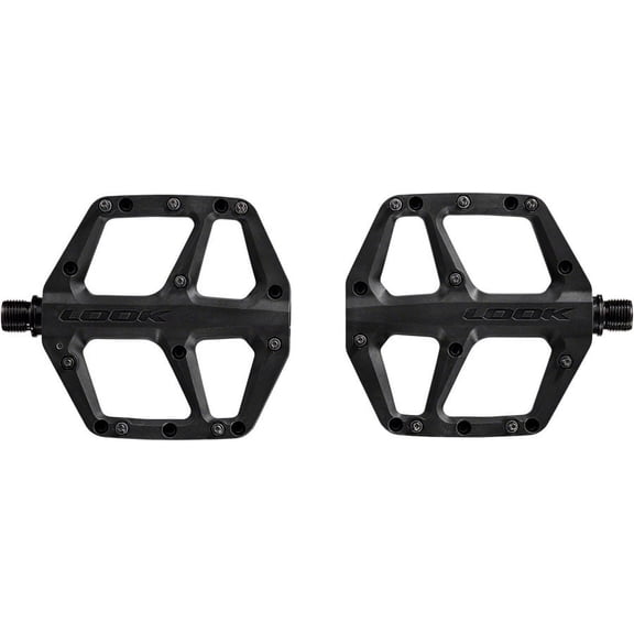 LOOK Trail Fusion Pedals - Platform, 9/16", Black