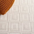 thumbnail image 6 of SAFAVIEH Trends Bernard Geometric Area Rug, Beige/Ivory, 6'7" x 6'7" Round, 6 of 8