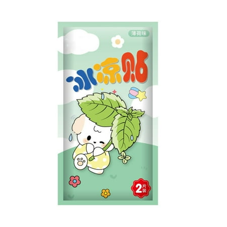 

Gyedtr Summer Cool Sticker Ice Cool Sticker Heatstroke Prevention And Cool Device Mobile Phone Cool Sticker Clearance