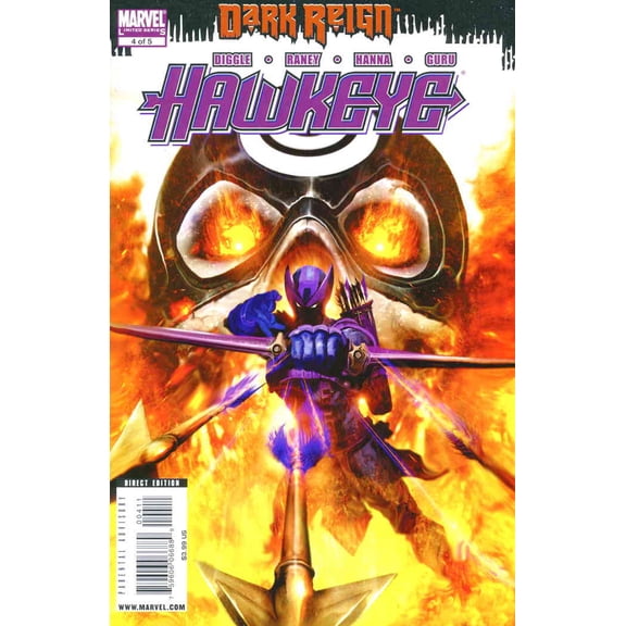 Dark Reign: Hawkeye #4 VF ; Marvel Comic Book