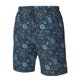 thumbnail image 4 of Balery Winter Blue Forest Deer Traje de Baño Estilo Hawaiano para Hombre, Shorts de Secado Rápido con Bolsillos-Large, 4 of 6