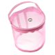 thumbnail image 5 of Bolsa organizadora de malla para tejer, ideal para guardar hilo de lana y agujas de ganchillo. Rosado, 5 of 9