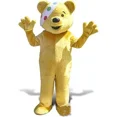thumbnail image 3 of 2025 high quality One-eyed bear Mascot Clothing walking cartoon Apparel Halloween Christmas Birthday party dress, 3 of 3