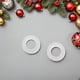 thumbnail image 3 of 25 uds DIY Bipeltate Donut corona accesorios artesanales círculo redondo ornamento, 3 of 7