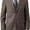 Camel Plaid, variant on by Prontomoda Men's Single Breasted Classic Fit 100% Luxury Lamb's Wool Blazer/Sport Coat - Grey Plaid - 42L